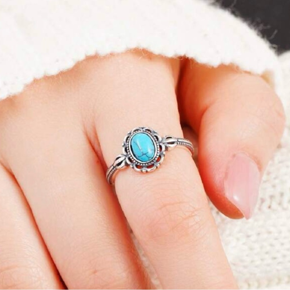 925 Sterling Silver Ring Size 7 - Picture 3 of 6